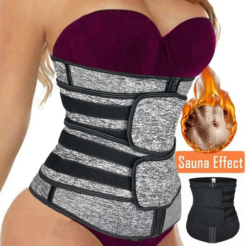 Women's Shapewear Extra Strong Latex Waist Trainer Workout  Hourglass Belt Waist Cincher Trimmer Long Torso Fajas 9 Steel Bone extreme tummy control shapewear