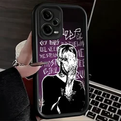 Lil Peep Hellboy Love Soft Phone Case - Universal Fit for Xiaomi Poco X4 GT (KHTY00278A1)