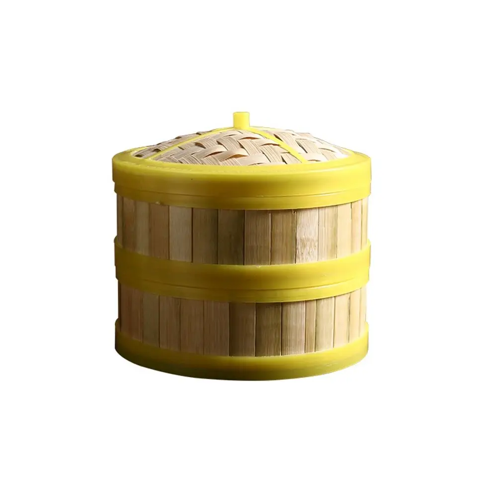 Description Picture 4 of itemBamboo Wooden Steamer Kitchen Cookware Fish Rice Dim Sum Basket Rice Pasta Cooker With Lid food Steamed stuffed Bun Steamer