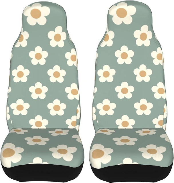 Hippie Colorful Floral Car Seat Covers Set 2 Pcs Auto Interior Car  Accessories Protetors Car Mat Covers Vehicle - Automobiles Seat Covers -  AliExpress