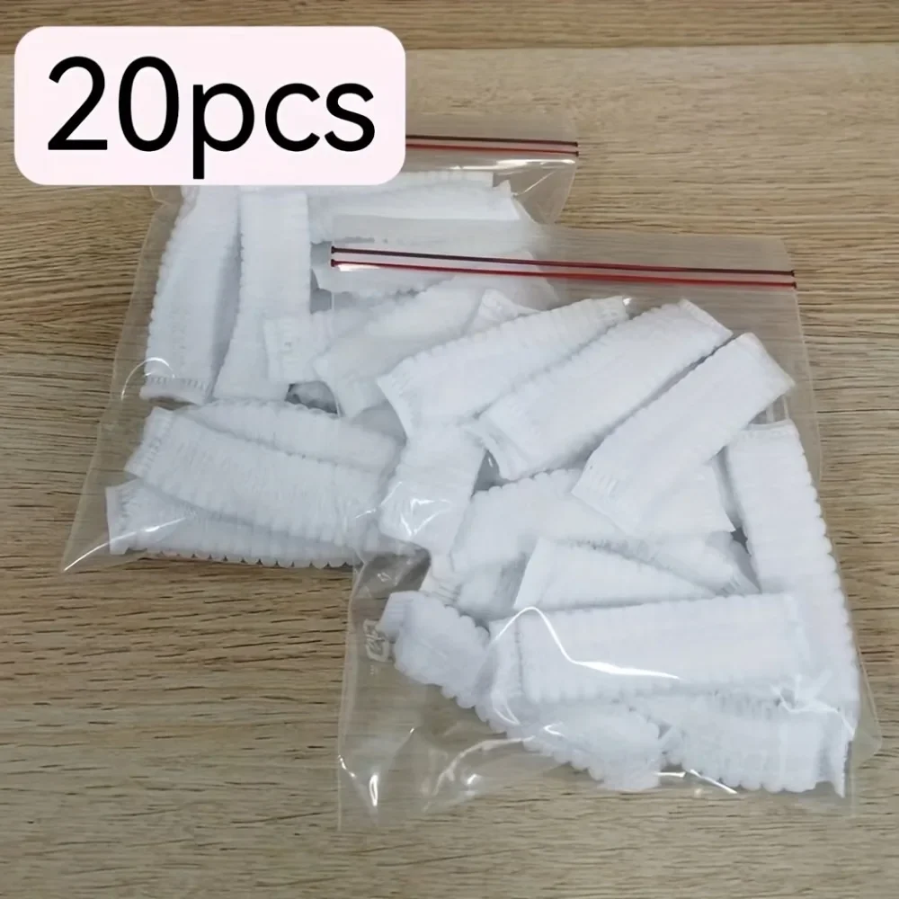 20pcs Disposable Vacuum Cleaner Filter Protective Cover Washable Non-woven Fabric for Handheld Vacuum Cleaner