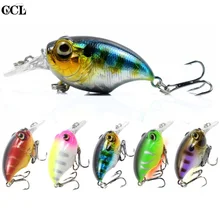 

CCLTBA 5PCS Floating Fat Crankbait 60MM 8.5G Wobbler Round Diver Bill Crank Bait Wholesale Hard Plastic Fishing Bait