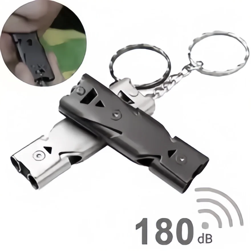 Emergency Survival Whistle Keychain 2