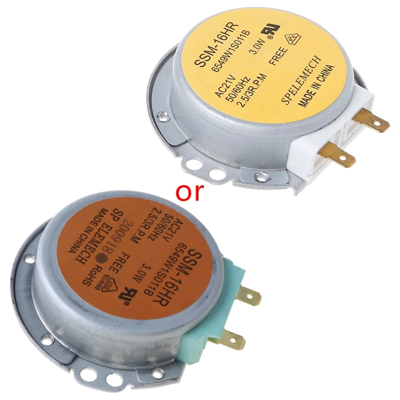 Microwave Oven Turntable Synchronous Motor SSM-16HR 21V 3W 50/60Hz For LG 20CC
