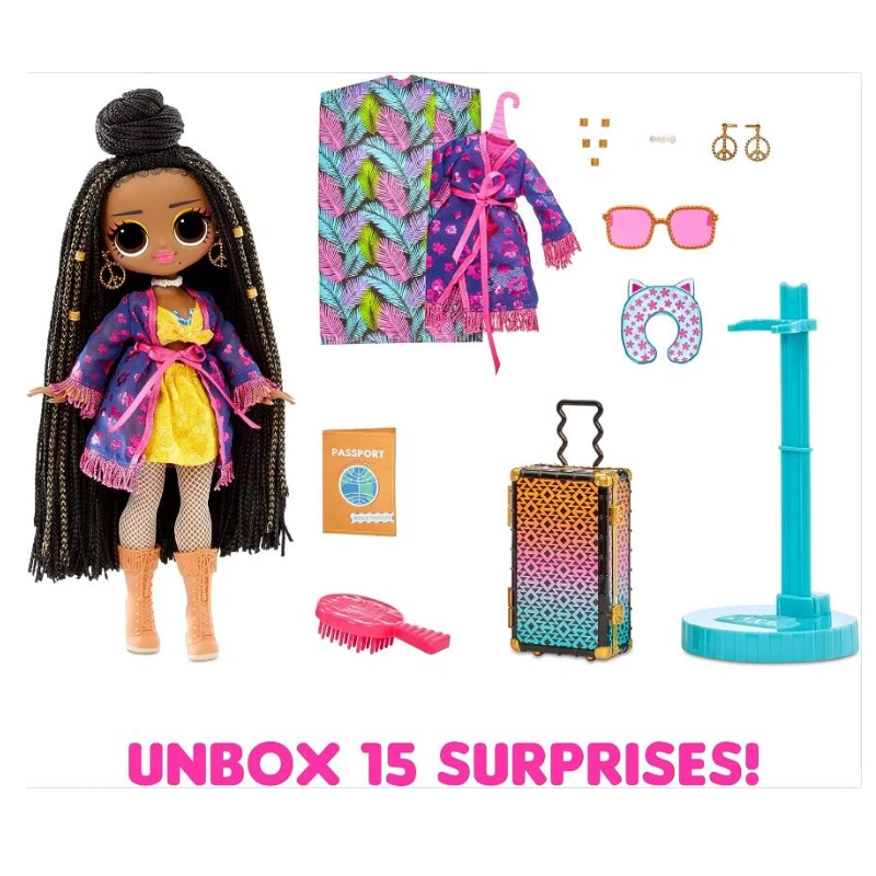 LOL Surpresa-OMG World Travel Sunset Dresser Dolls para Meninas, Play House  Brinquedos, Acessórios de Moda, Holiday Gift for Children, Original -  AliExpress