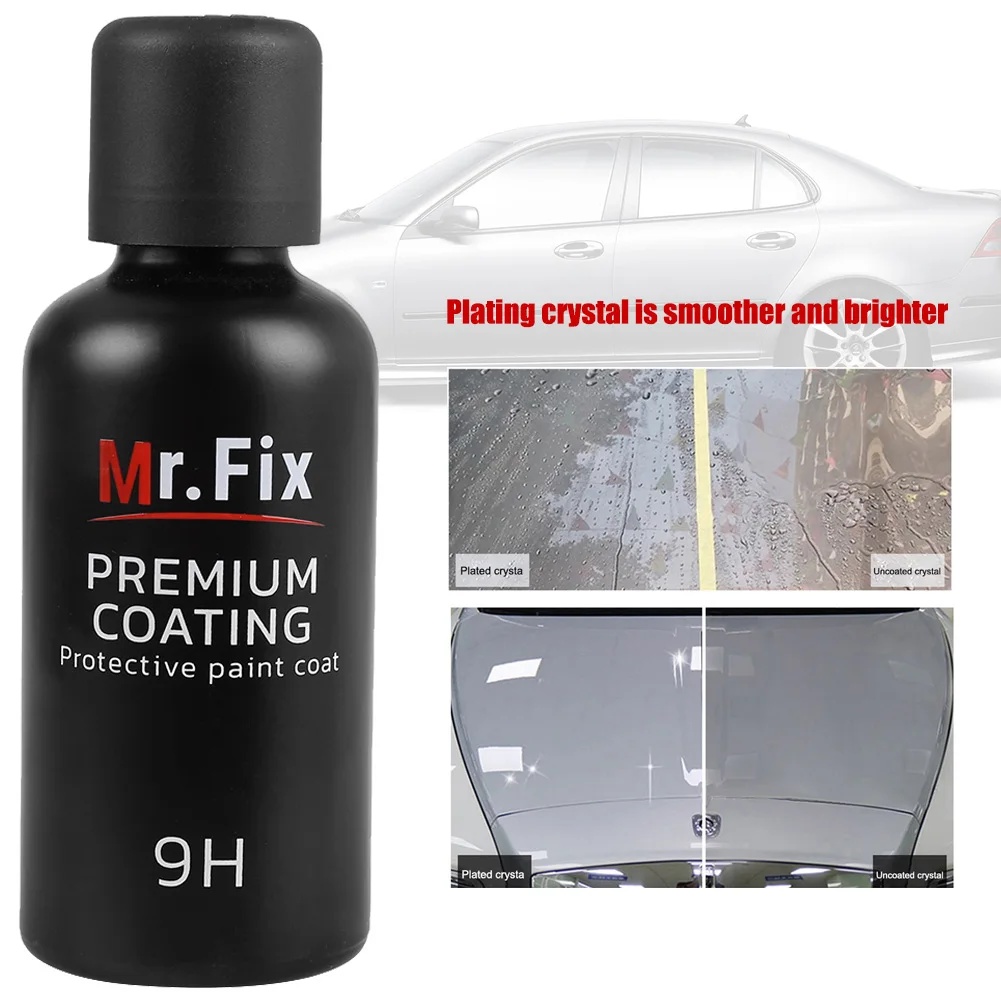 adams car care 9H Paint Care Car Polishing Fluid Motorcycle Paint Care Anti Scratch Car Detailing Glass Coating Super Hydrophobic Glass Coating adams car care