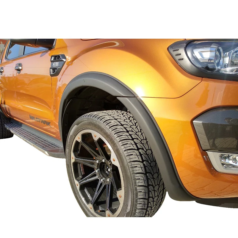 Wheel Arch Fender Flares Mudguards For Ford Ranger Wildtrak T7 Px Mk2