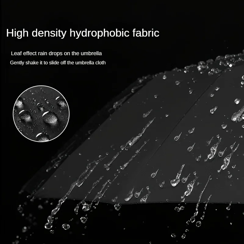 Windproof Umbrella 30 Bones 105CM Reinforced Automatic Folding with Buckle Handle Waterproof For Men