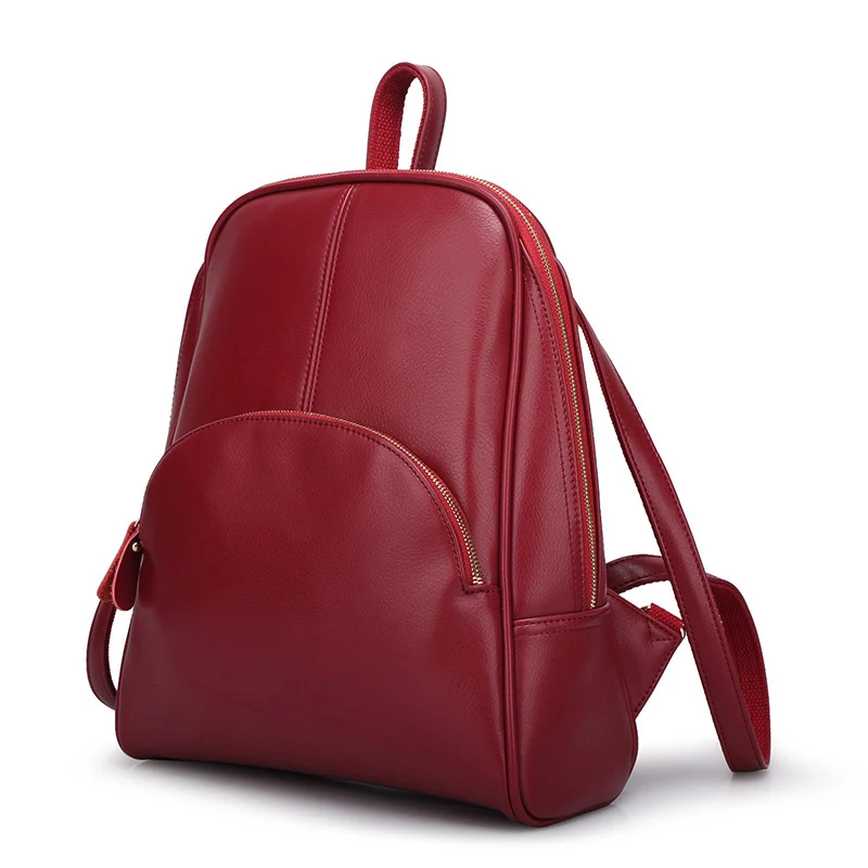 2024 New PU Backpack Trendy Casual Wild Backpack Female Models Bags School Backpack Korean Version of The Embroidered Backpack 4