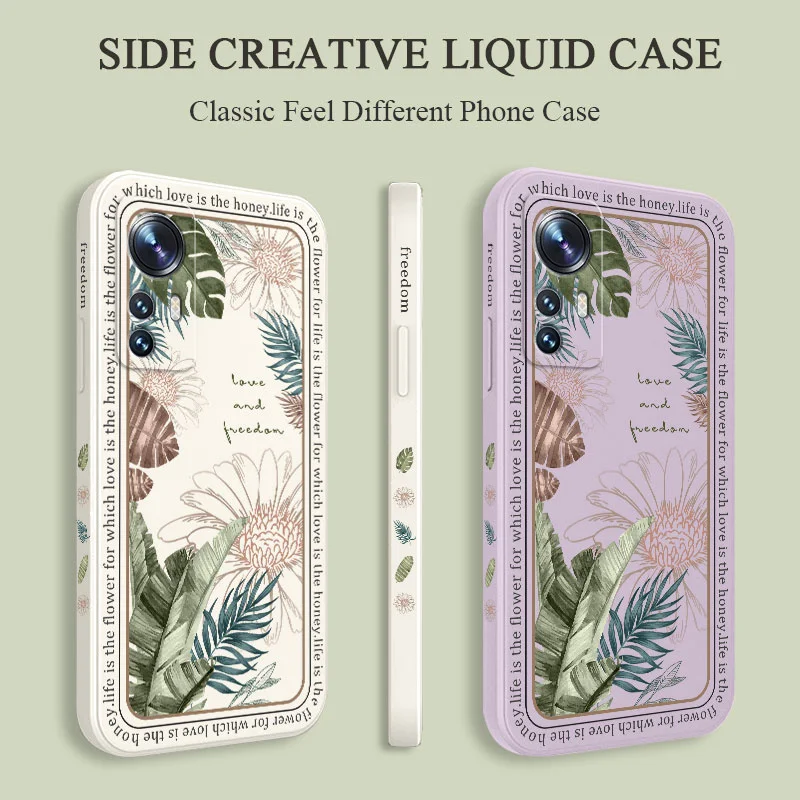 Tropical Style Phone Case with Vibrant Design