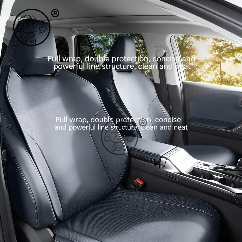 Toyota RAV4 XA60 2026 자동차 보호용 가죽 시트 쿠션 통기성 및 통풍 시트 쿠션 등받이 쿠션 액세서리