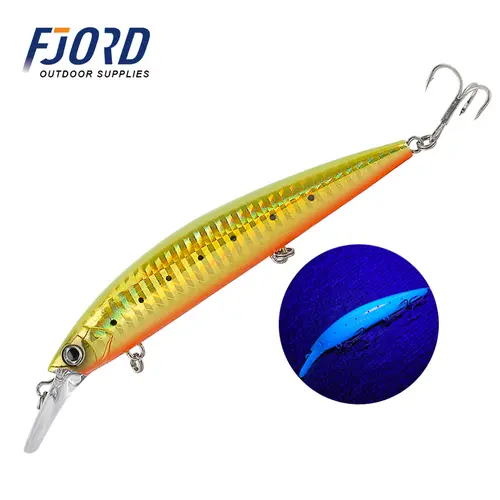 FJORD 110S 37g 90S 29g 70S 17g Heavy Sinking Minnow Fishing Lures Saltwater Freshwater Long Casting Sea Artificial Bait Jerkbait - Image 13