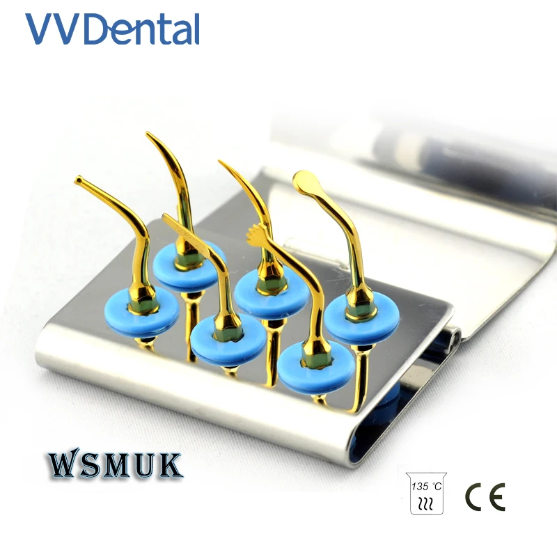 Vvdental Tuta Multiuso Per Estrazione Di Denti Mectron/Wooddecker E Chirurgia Parodontale Implantare Punte Di Sollevamento Del Seno Mascellare
