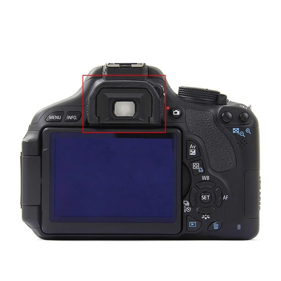 EF 고무 아이 컵 아이피스 아이컵, 뷰파인더 보호, 캐논 100D, 200D, 600D, 650D, 700D, 750D, 760D,  800D, 1100D, 1200D, 1300D, 77D 용-Freehip.co.kr