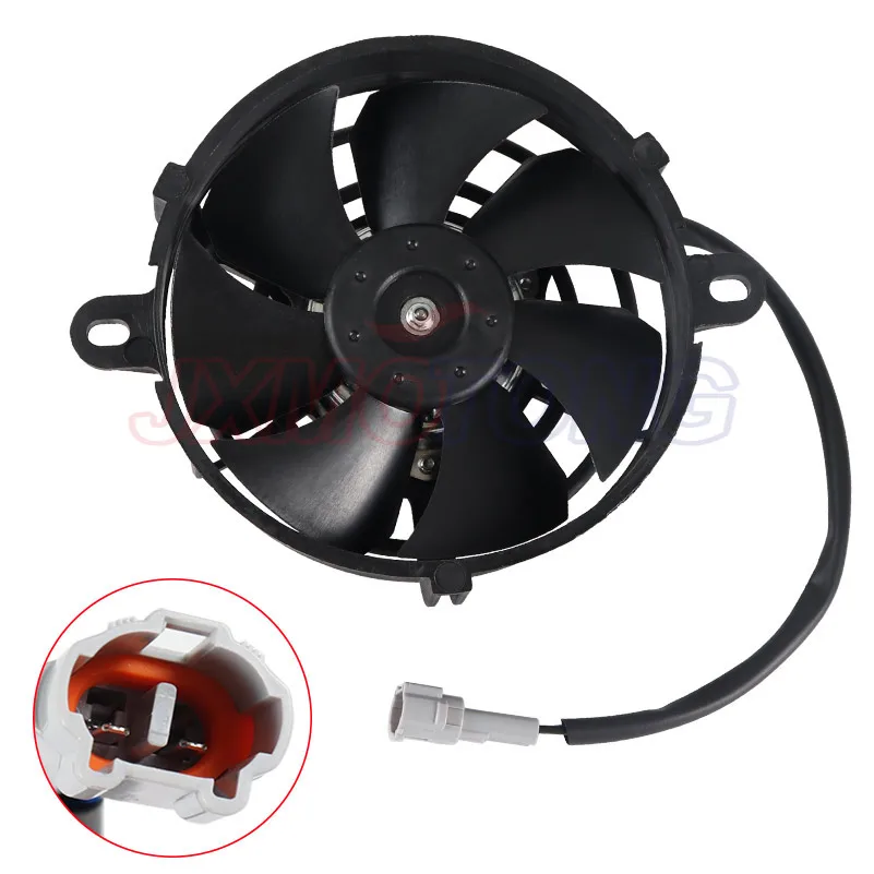 Universal Motorcycle Radiator Cooling Fan Oil Cooler Water Cooler Electric Fan 4inch 5inch for All Dirt Bike Motocross ATV motorcycle cooling fan