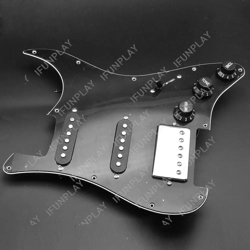 ストラト用 SSH PU アッセンブリー リアパネル付き ANDY TIMMONS 春畑