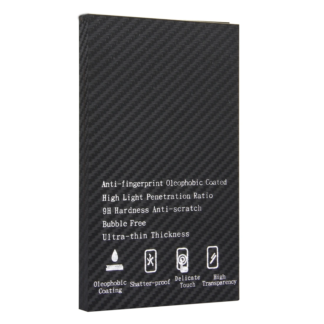 Tempered Glass Film Screen Protector Package Packing Wooden Box, Inner Size: 15.2 x 7.6 x 0.3 cm