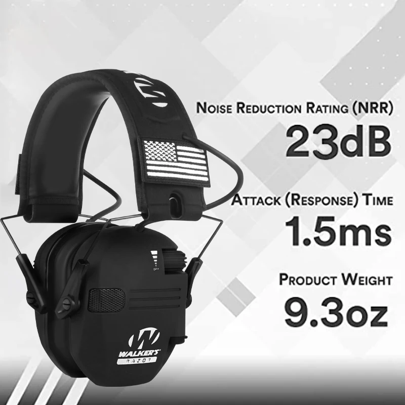 Shooting Earmuff Tactical Electronic Anti-noise Impact Sound Amplification