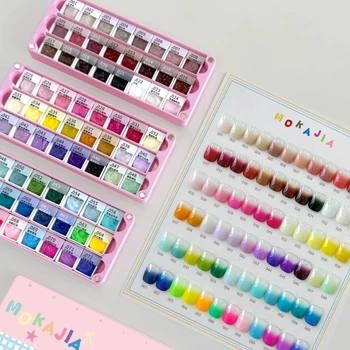 3 Confezioni di Gel per Decorazione Unghie, Smalto Gel Solido, Gel Sfumato per Manicure Trendy Primavera Estate Autunno Inverno