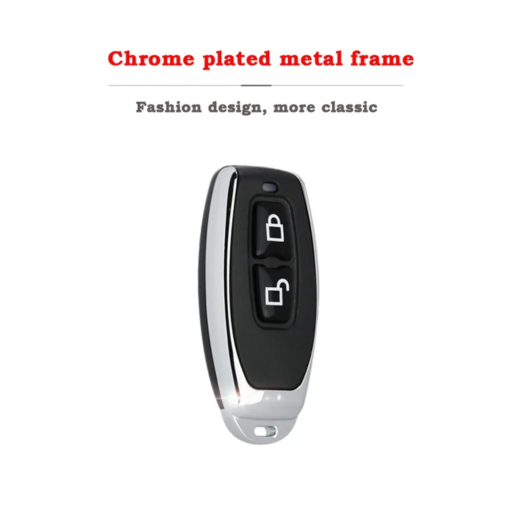 Universal Wireless 2-Button Remote Control Key for Gate and Garage Door Systems