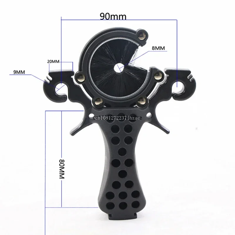 Multifunctional Slingshot Tool Kit Outdoor Fishing Shooting with Arrow and Rubber Band Catapult