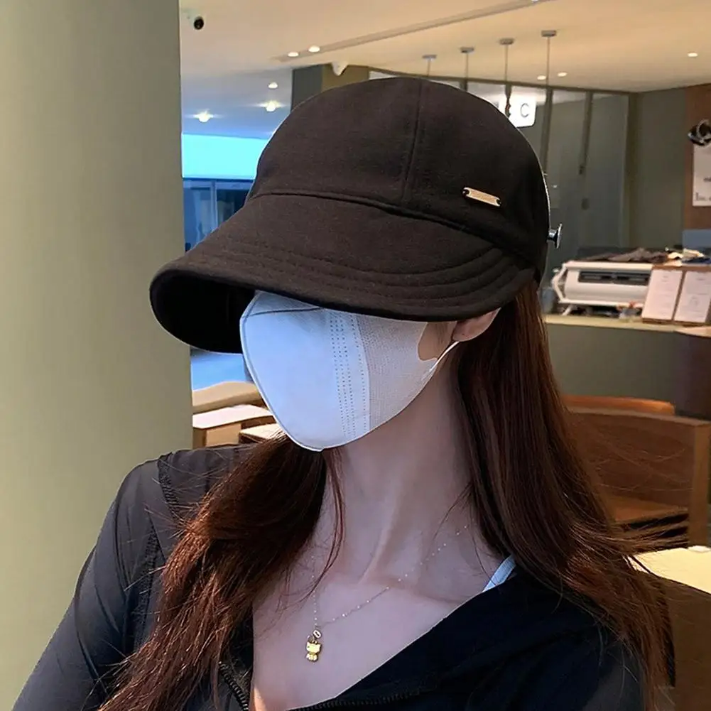 Polyester Sun Protection Hat Fisherman Cap Wide Brim Summer