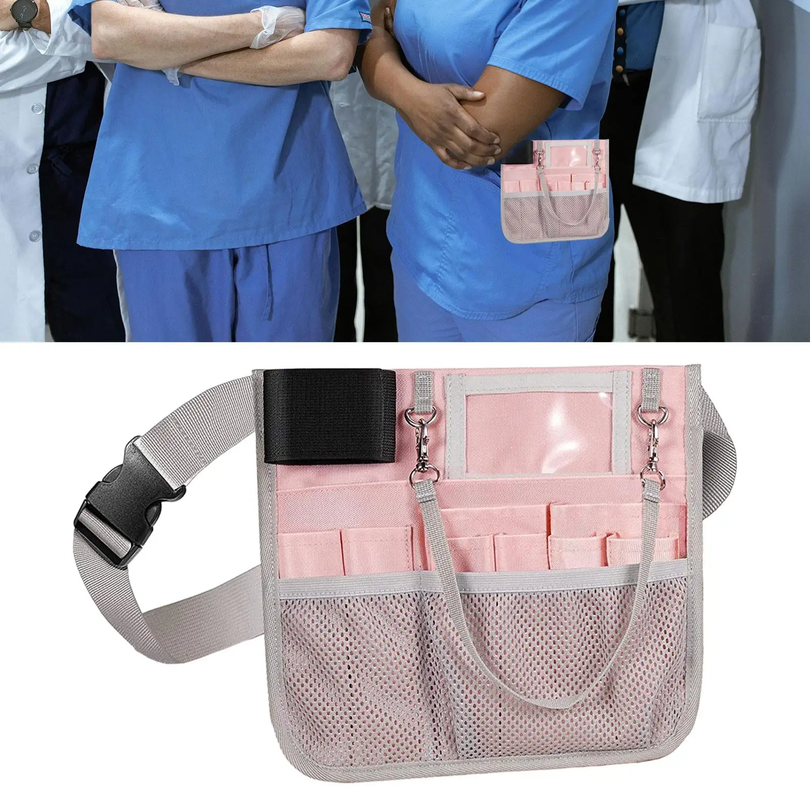 Nurse Fanny Pack Nursing Supplies Apron Hip Bag for Women Utility Waist Pack Nursing Bag Nurse Pouch Waist Tool Belt