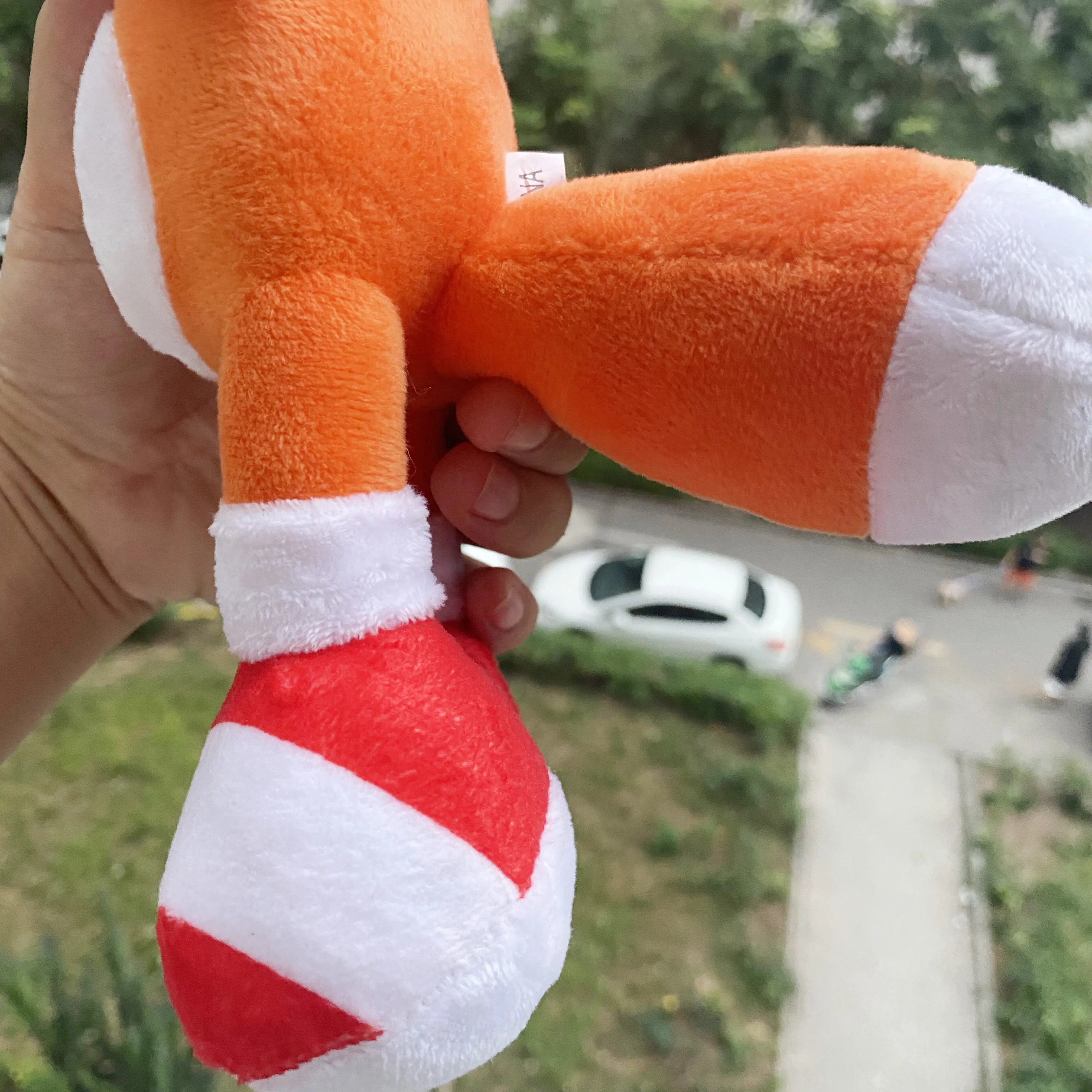 30cm Soinc Orange Tail Miles Prower Plush Toy Doll Gift Anime