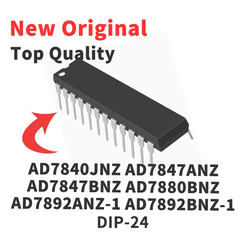 

1 шт. AD7840JNZ AD7847ANZ AD7847BNZ AD7880BNZ AD7892ANZ-1 AD8582ANZ DIP-24 новый оригинальный чип IC
