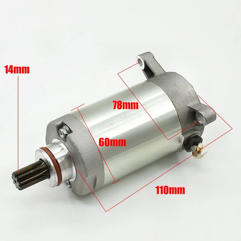 Motorycyle Starter Starting Motor Engine For YAMAHA YBR125 YBR 125 YB 125 XTZ YBR125Z YB125 YB125E YB125Z XTZ125 YP125
