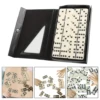 14PCS Double Six Domino Set Entertainment Leisure Travel Fun Table Game Domino Toy Children's Puzzle Toy Gift 1