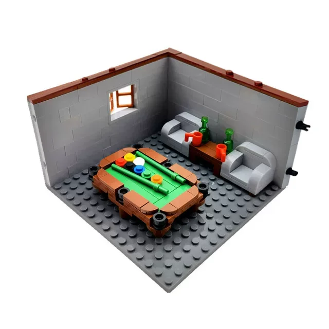 City House Building Blocks Toy Set for Kids - Creative DIY Bricks with Furniture