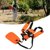 Lawn Mower Nylon Belt Trimmer Strap Trimmer Shoulder Strap Lawn Mower Harness Strap Double Shoulder Nylon Belt for Brush Cutter 1