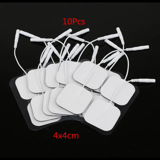 100/50/20P Tens Electrodes Pad EMS Muscle Stimulator Patch Reusable Replaceable Non Woven Fabric Self-adhesive Massager Stickers 4
