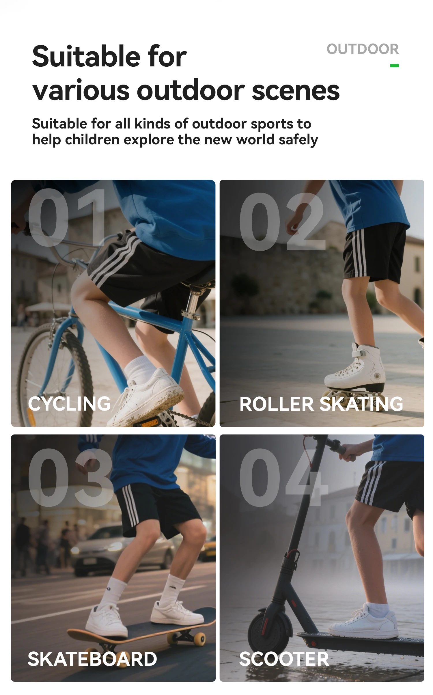 ROCKBROS Fahrradhelm Teenager Atmungsaktiv MTB Rennradhelm Sicherheit Integral geformter ultraleichter Kinder-Jugend-Rollerhelm – Detail 13
