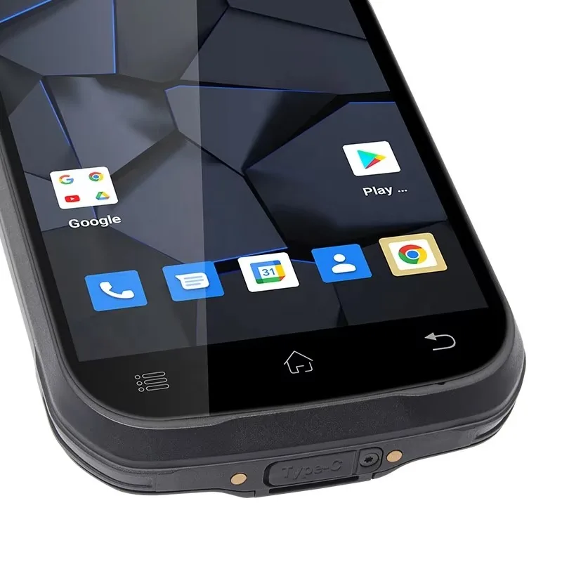 UNIWA M600 Rugged Smartphones 6Inch IPS Octa Core 4GB+64GB Android 12 4G Mobile Phone Waterpfoof Handheld Pad 4850mAh 13MP NFC