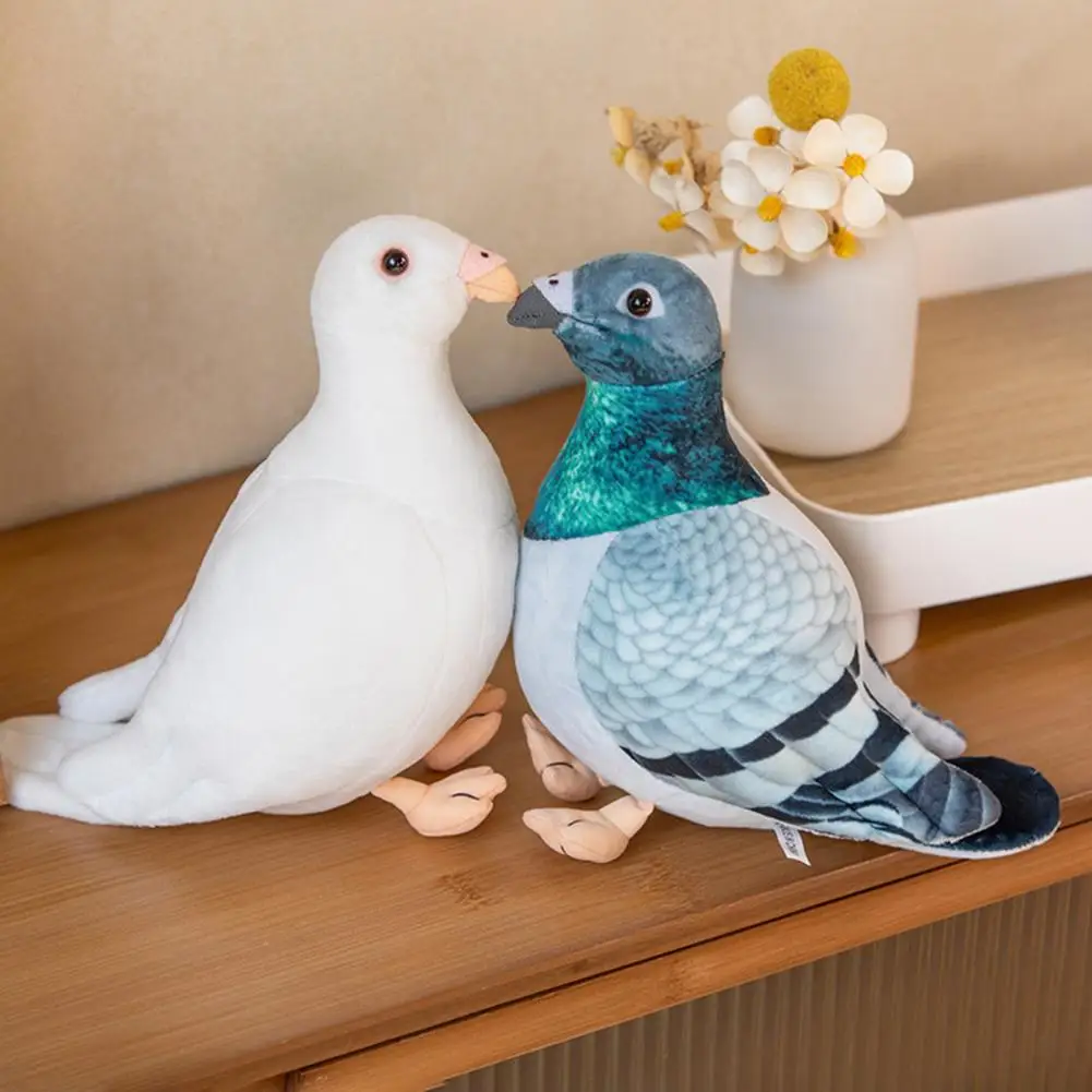 

Soft Bird Doll Plush Pigeon Doll Soft Simulated Pigeon Plush Toy Versatile Children's Gift with Cute Design Photo Prop for Kids