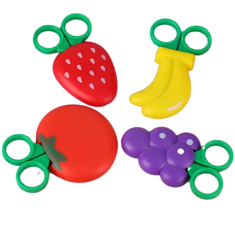 5 Pcs Fruit Shape Scissors White Board Fridge Kids Ages 3-5 Safety Toddlers  2-4 Years Bulk Classroom Stainless Steel Child - AliExpress