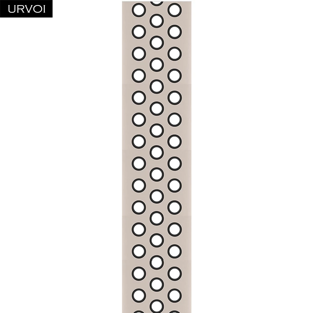 URVOI Sport Band - Double Color Silicone with Breathable Holes