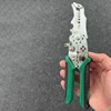 1pc wire stripper, elbow wire stripper multifunctional electrician special crimping pliers branching pliers hand tools 3
