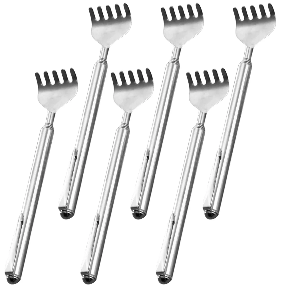 

6 Pcs Back Massager Fountain Pens Practical Scratcher Scratching Tool Portable for Men Telescopic
