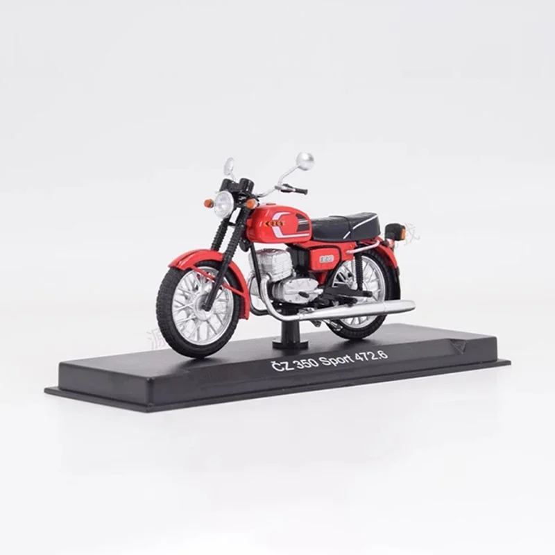 

1:24 Scale Plastics CEZET-350/472 Eastern Europe MDM008 Motorcycle Model Classics Adult Collectible Souvenir Gift Static Display