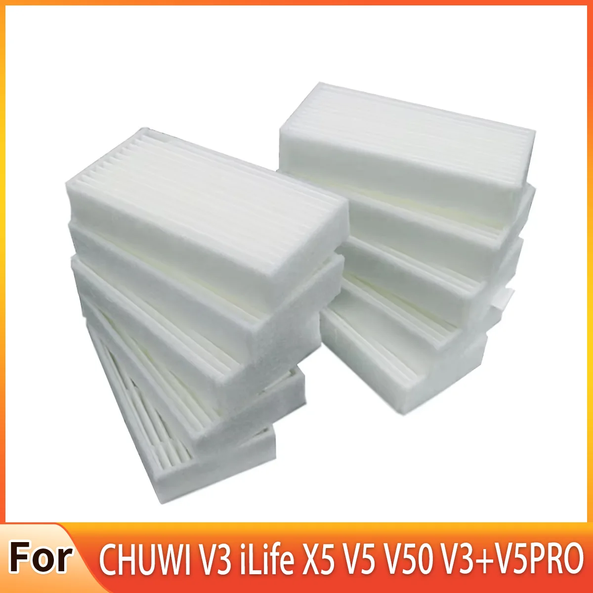 SEALIGHT 1 Filtres HEPA Lavables De Rechange Pour Mini Aspirateur à Main Sans Fil De Voiture