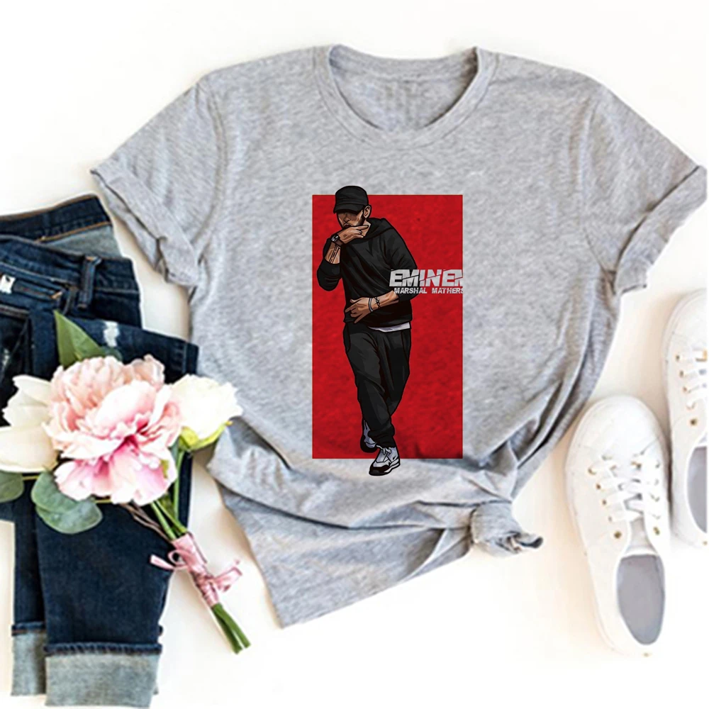 Eminem t shirt women harajuku t-shirts girl funny 2000s designer clothes 5