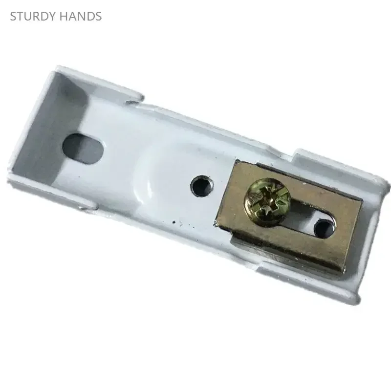 1PCS Thickened Steel Curtain Track Installation Code Bracket Side Mounted Top Mounted Wall Code Track Fixing Accessories