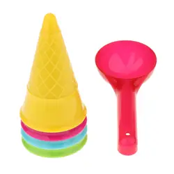 5Pcs Children Fun Seaside Toys Ice Set Beach Party Outdoor