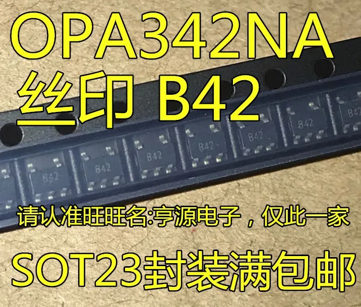 

10pieces OPA342NA OPA342N OPA342 sot-23 B42 Original New Quick Shipping