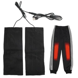 USB Electric Thigh Heating Pad 3 Gears Temperature Adjustment Pants Knee Joint Heating Warmer Pad Warm Messager Tool Pain Relief