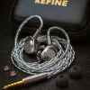 Kefine X ANGELEARS Delci AE 10mm DLC+PU Diaphragm Dynamic Driver IEMs Hi-Fi I n-ear Earphone with Two Tuning Style 3