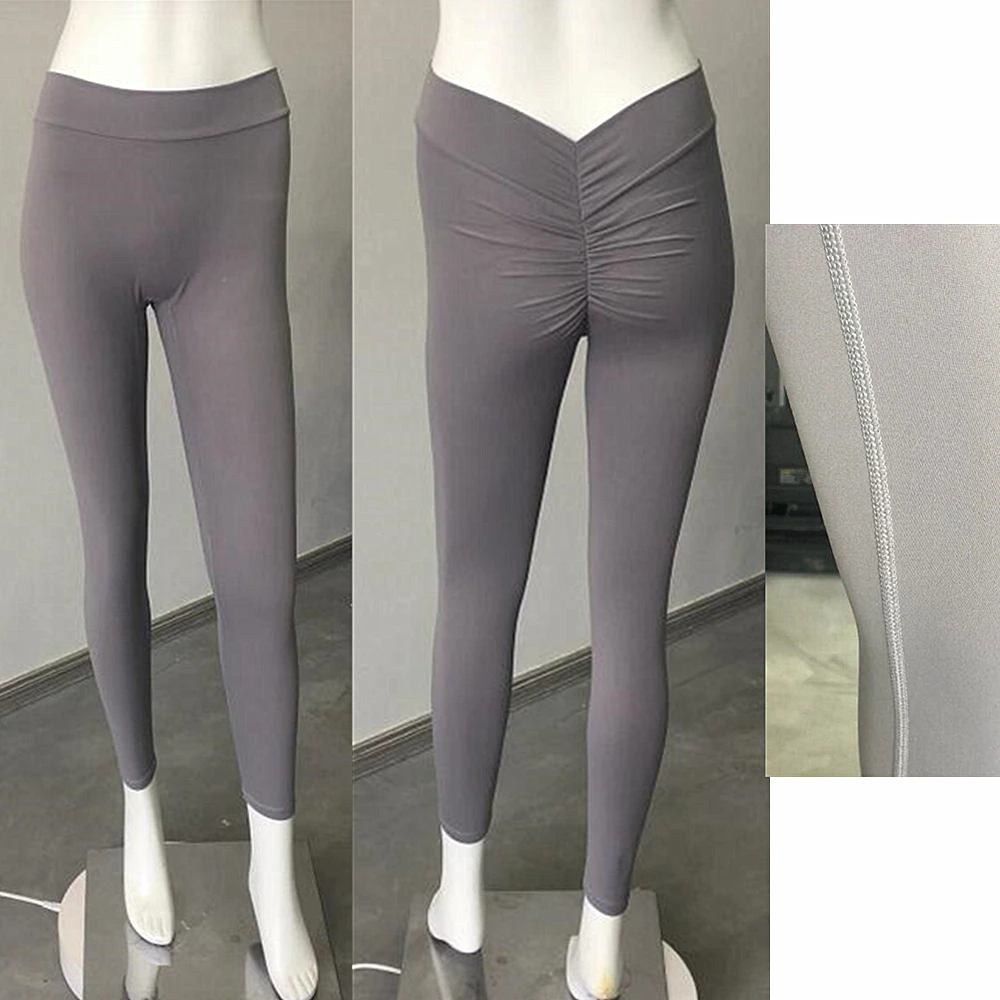 Women's High Waist Scrunch Gym Leggings - Seamless Yoga Pants For